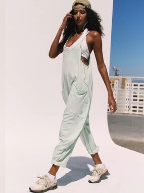 BOGO! Free People Movement Hot Shot Onesie Pistachio Green Size Medium